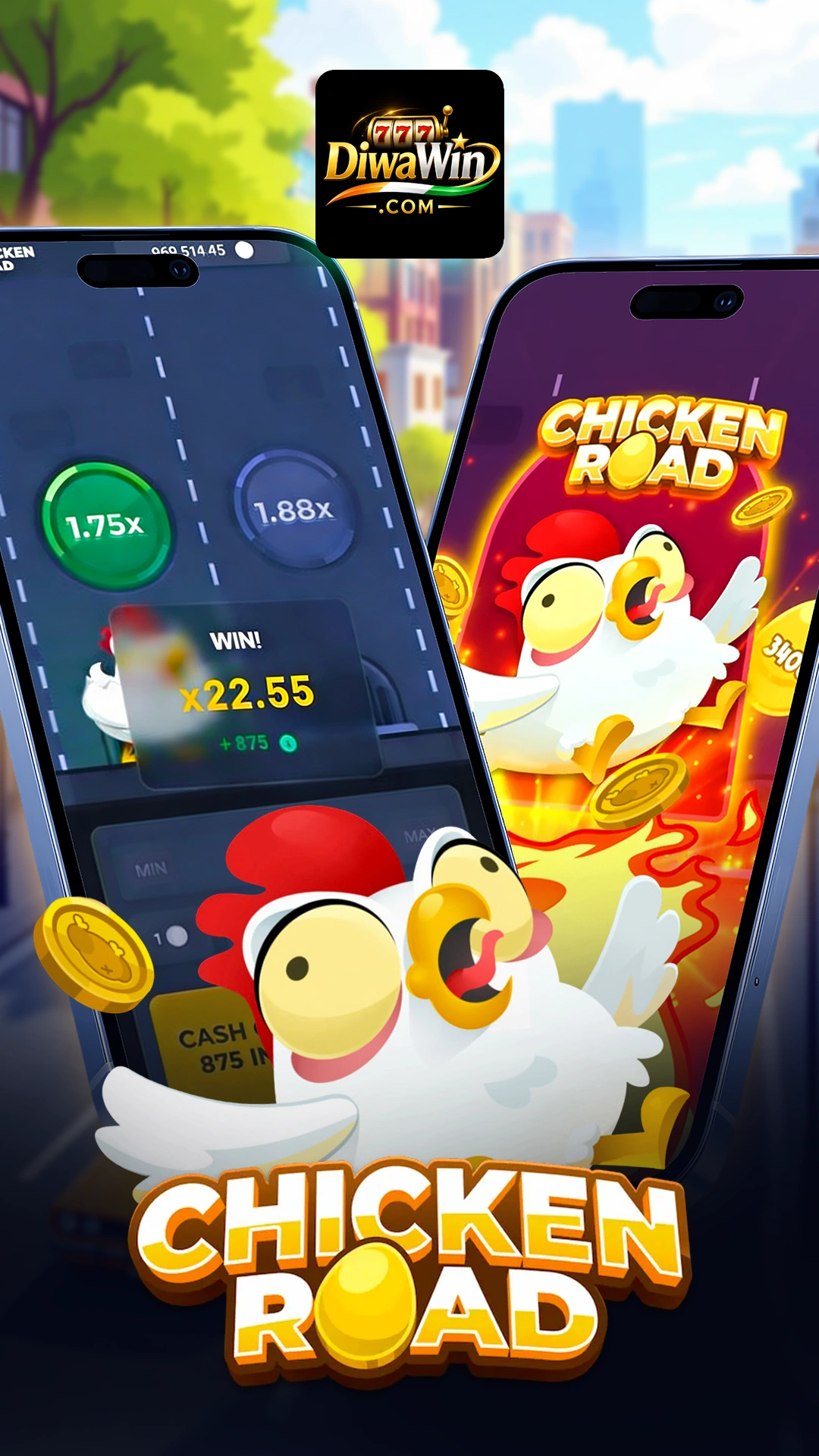 Diwa Win Game - Chicken Road